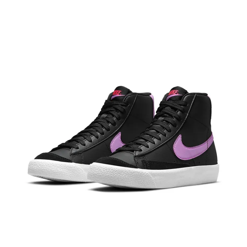 Nike Blazer Mid 77 Black Fuchsia Glow GS-2