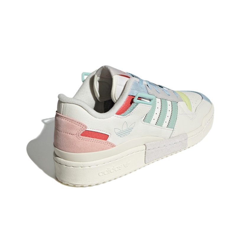 スニーカー adidas Forum Bold Stripe White Pink Adidas Originals Originals Unisex Forum Exhibit Low Sneakers