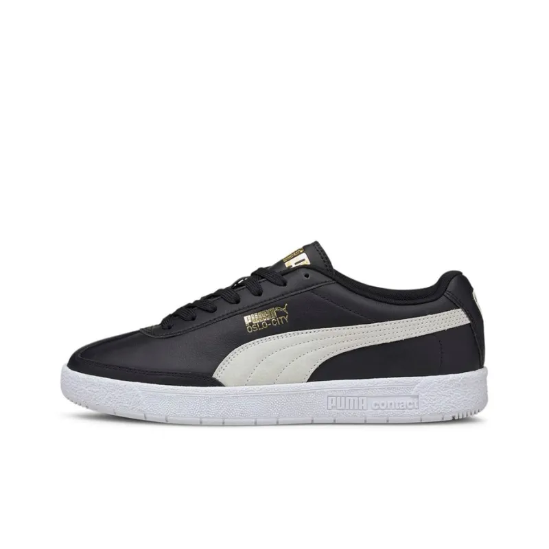 PUMA OSLO-CITY Skateboard Shoes Unisex Low-Top Black-0