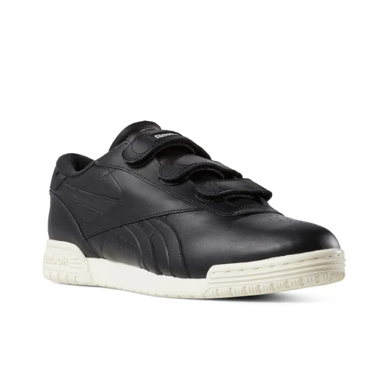 Reebok Exofit Non-slip Wear-resistant Shock Absorption Low-Top Skateboard Shoes Men's Extreme Night Black-2