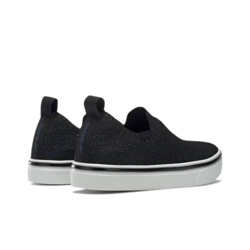 Reebok Women's OnLux Slip On 'Black Noble Grey Metallic' Women's-3