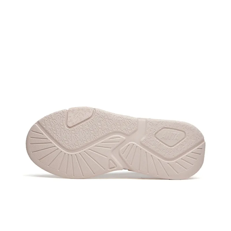 Anta Life Collection Low Top Skateboard Shoes Women's Lotus Gray-4