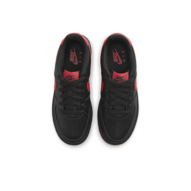 Nike Air Force 1 Low '07 Black University Red GS-3