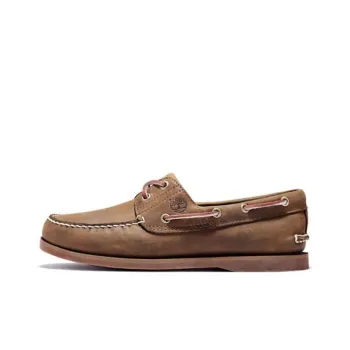 Timberland Lace up Leather Boat Shoes