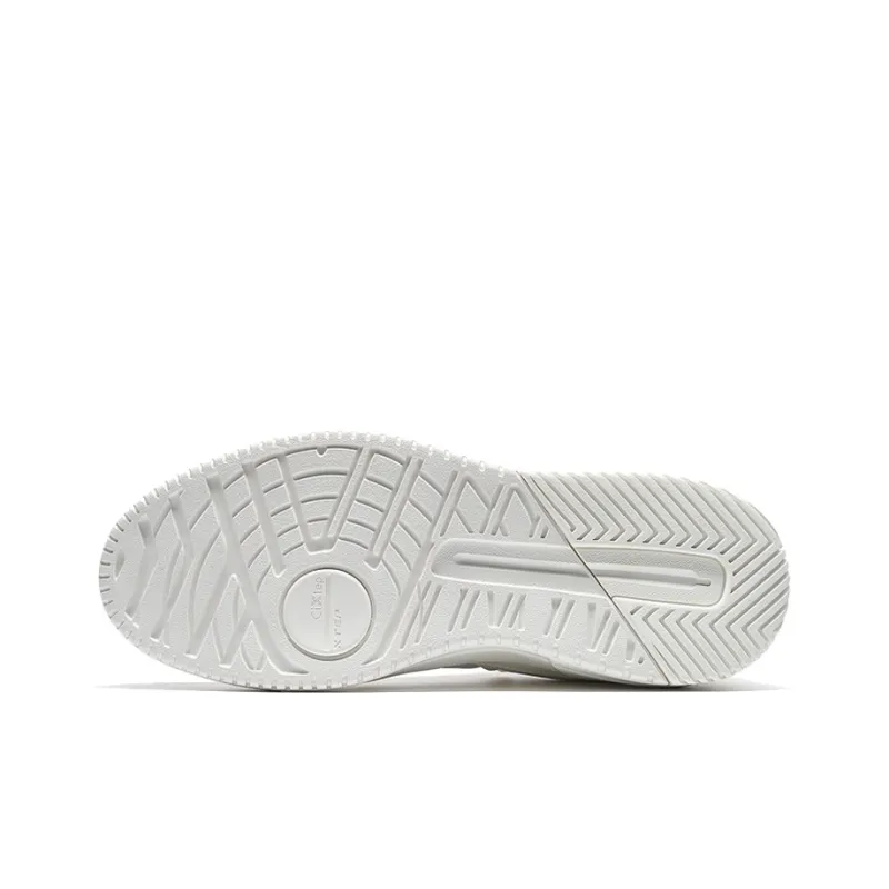 XTEP Skateboard Shoes Women's Low Top White-3