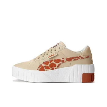 PUMA Nicoron X PUMA Cali Wedge Fs Khaki/Pink/Red Women's
