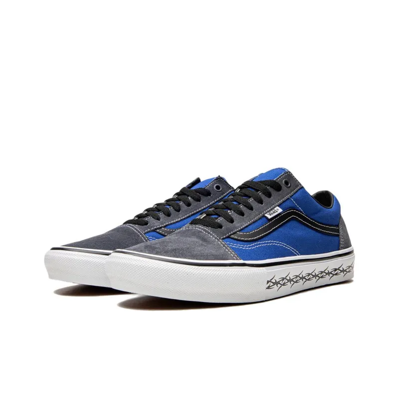Vans Supreme X Old Skool 'Barbed Wire Royal'-2