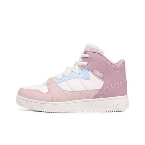 361° Thermal Mid Top Winter Padded Skateboard Shoes Women's Pink
