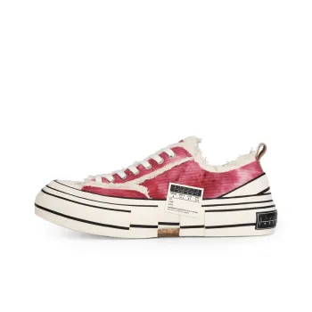 VESSEL G.O.P Lows Corduroy Anti Slip Wear Resistant Low Top Skateboard Shoes Unisex Red