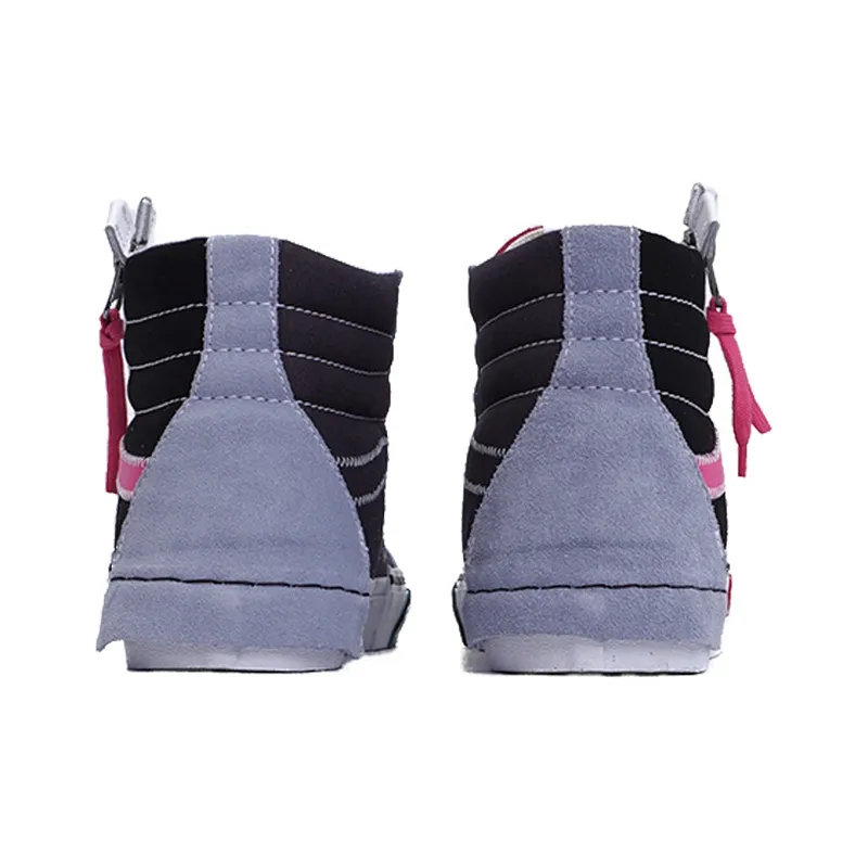 Vans Sk8 Hi Cap Black Azalea Pink-4