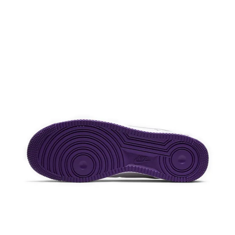 Nike Air Force 1 Low '07 White Voltage Purple Men's-5