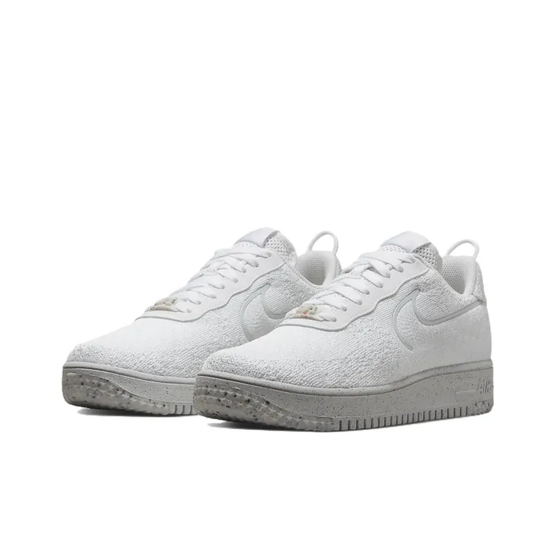 Nike Air Force 1 Low Crater Flyknit White Platinum Tint-2