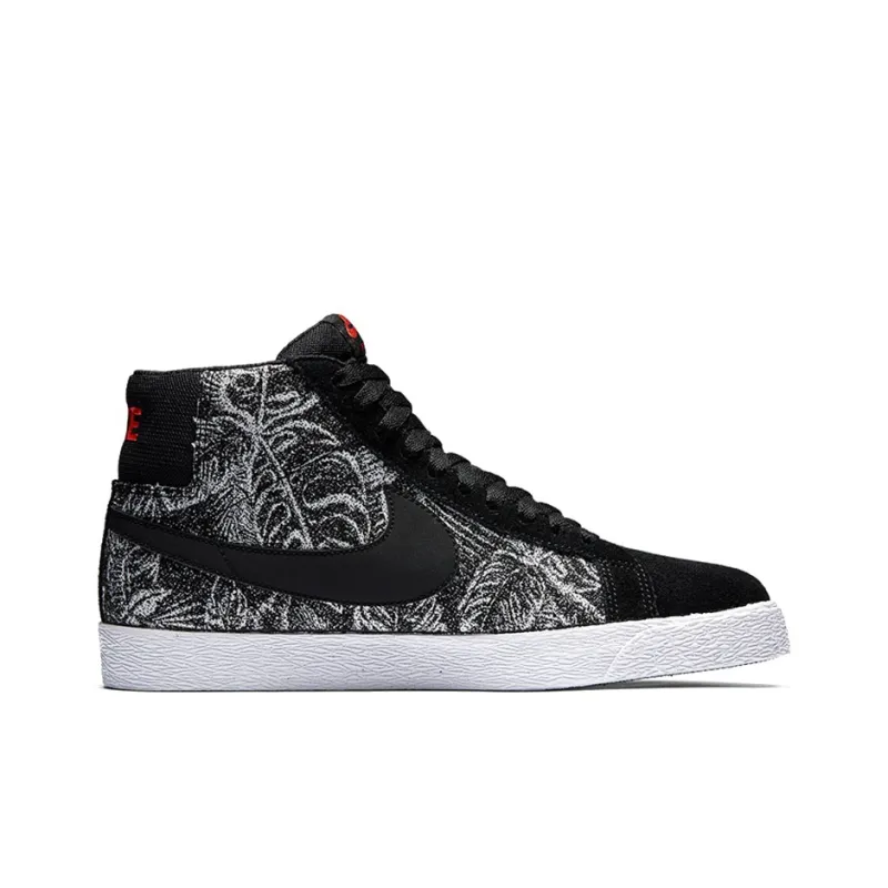 Nike Blazer Coverage Anti-Slip And Wear-Resistant Mid-Top Skateboard Shoes-1