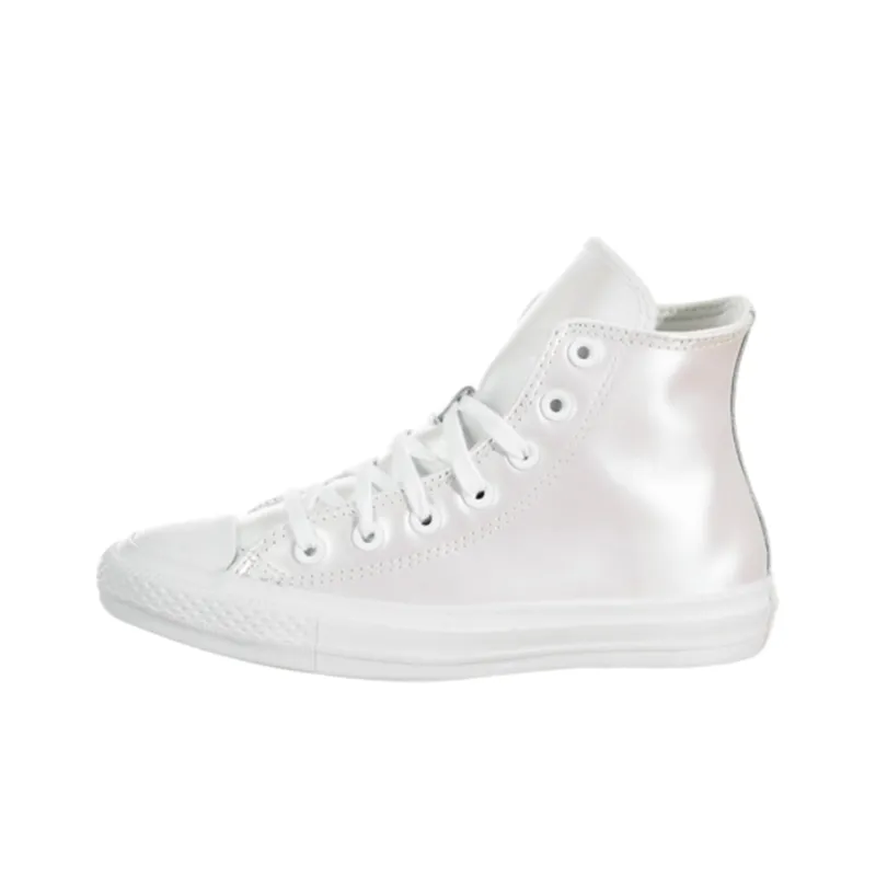 Converse Chuck Taylor All Star Iridescent Leather White Women's-0