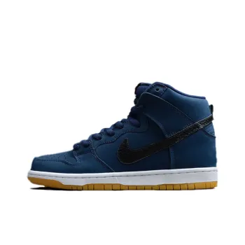 Nike Sb Dunk High Orange Label Midnight Navy