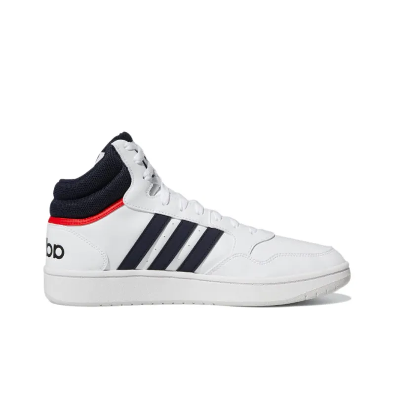 Adidas Hoops 3.0 White Navy Red-1