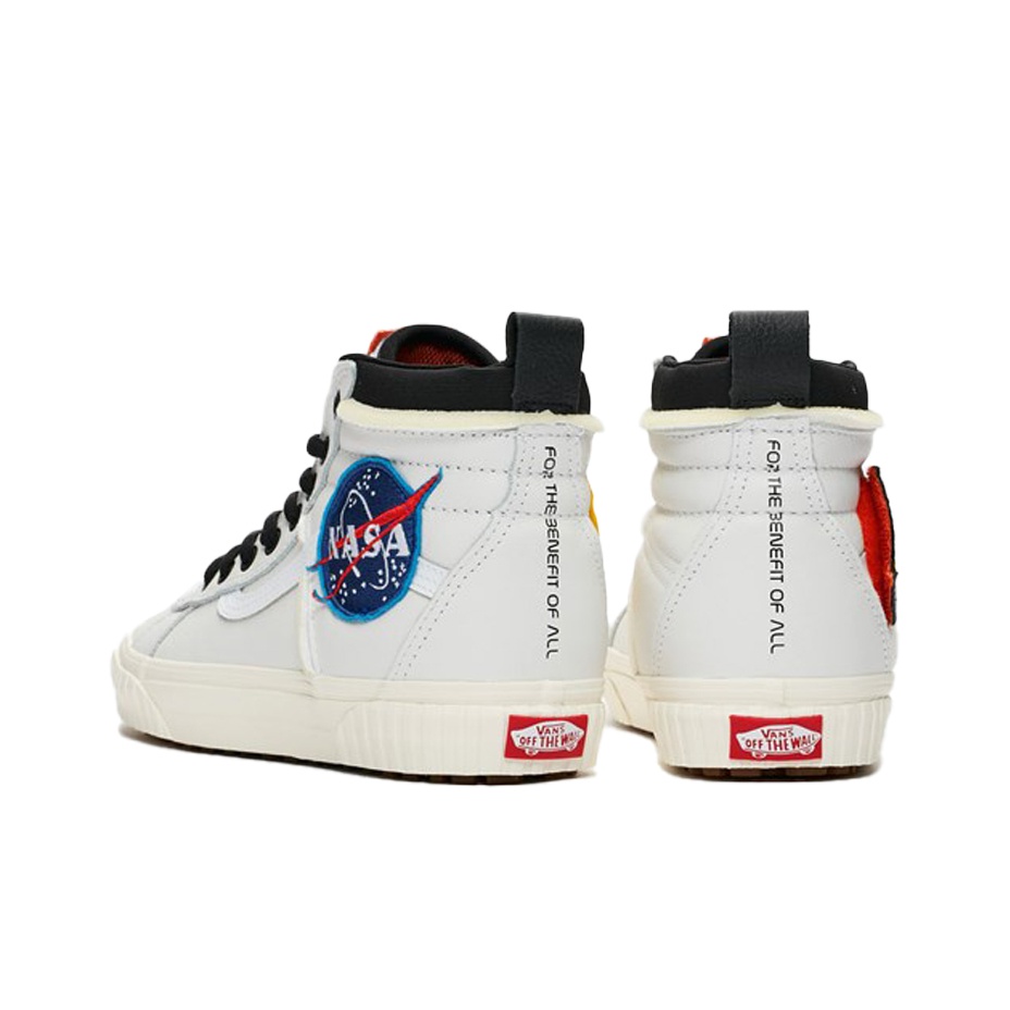 Nasa white vans best sale