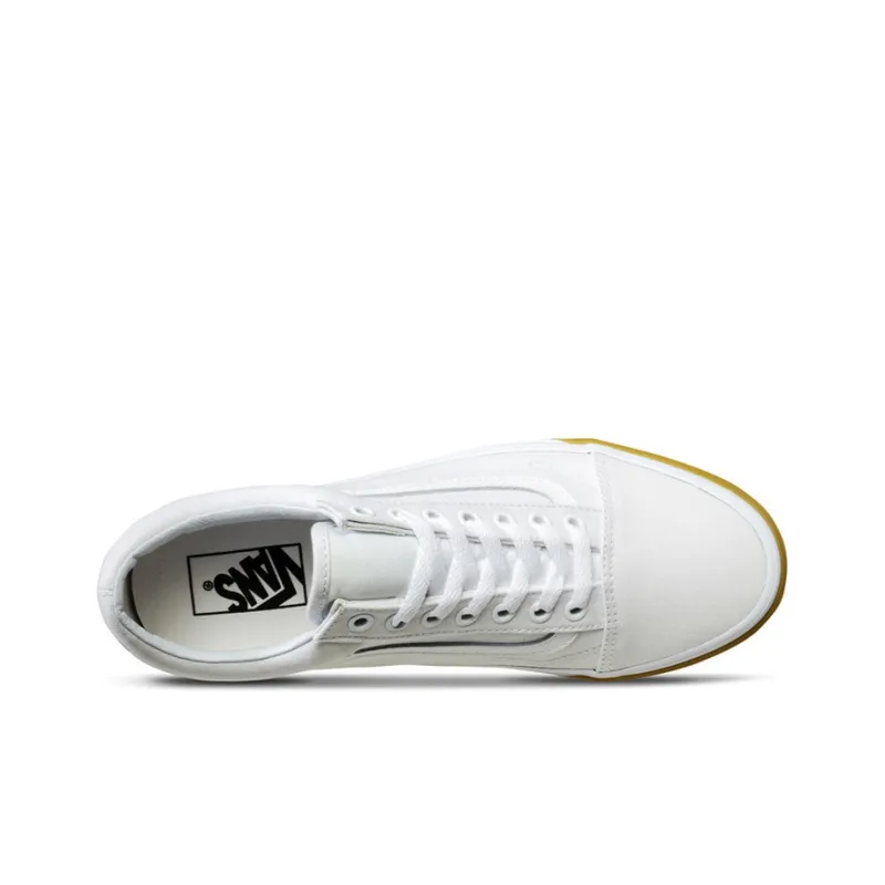 Old Skool Vans 'Gum Bumper True White'-2
