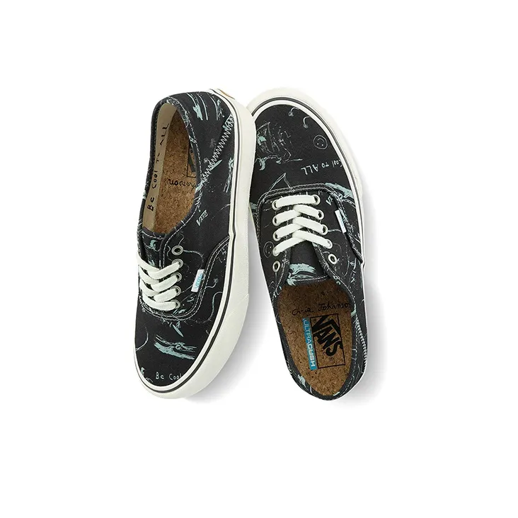 Vans Authentic Sf Chris Johanson Black Antique White-3