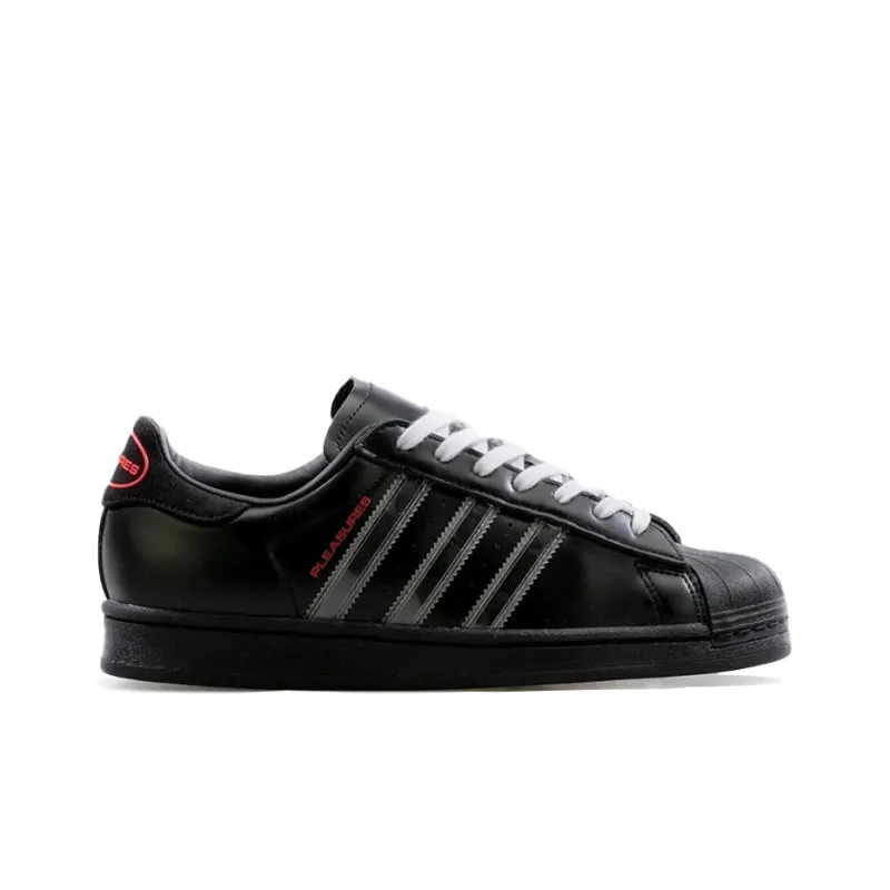 Superstar Pleasures X Adidas Originals 'Black'-1