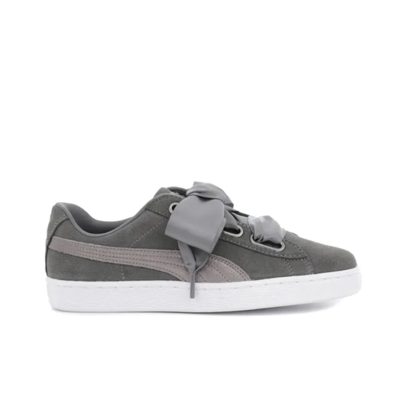 PUMA Suede Heart LunaLux 'Smoked Pearl' Women's-1