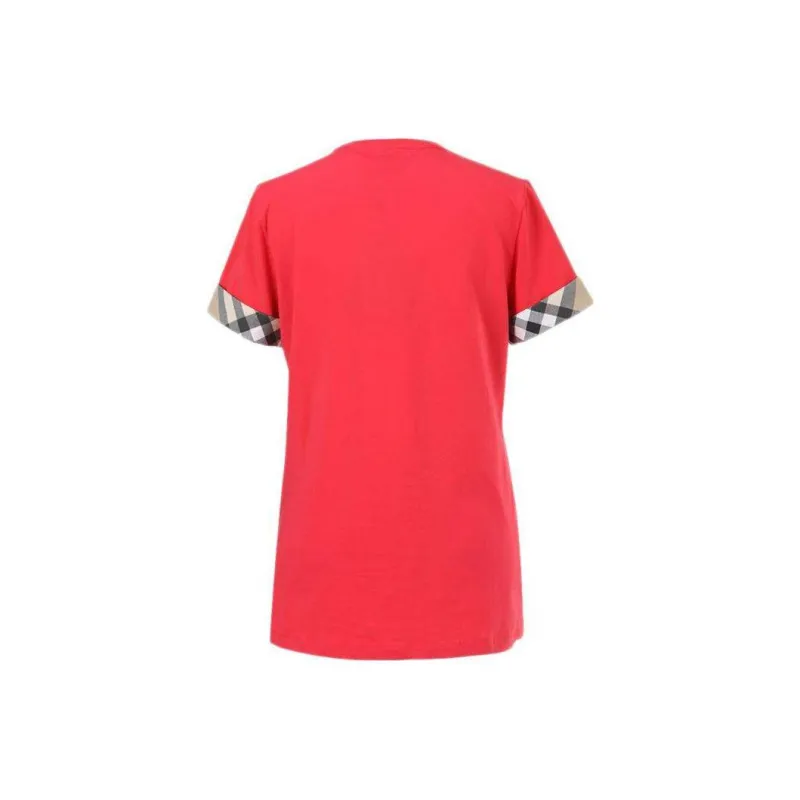 Burberry T-Shirts Women's Red-1