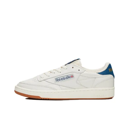 Reebok Club C Skateboard Shoes Men Low-Top White/Blue