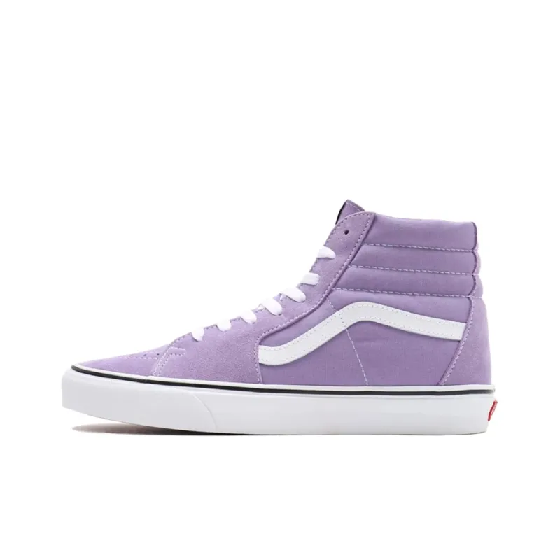 Vans SK8 Hi White Purple-0
