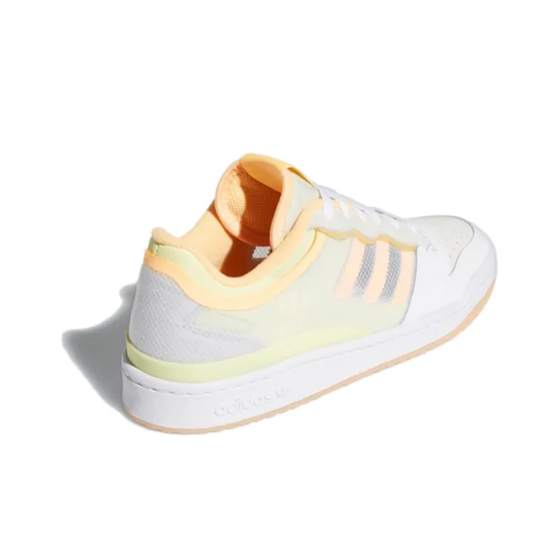 Adidas Forum Low Transparent Yellow Acid Orange Women's-3