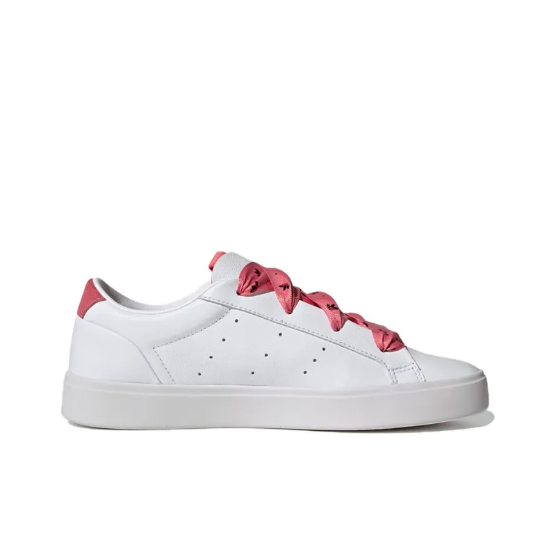 Adidas Originals Sleek White/Pink Women's-1