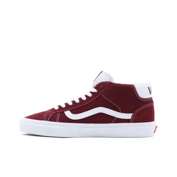 Vans Unisex Mid Skool 37 Sneakers Deep Wine Wine Red
