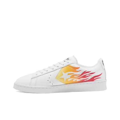 Converse Pro Leather Low Archival Flame Print