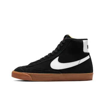 Nike Blazer Mid 77 Black White Gum Women's