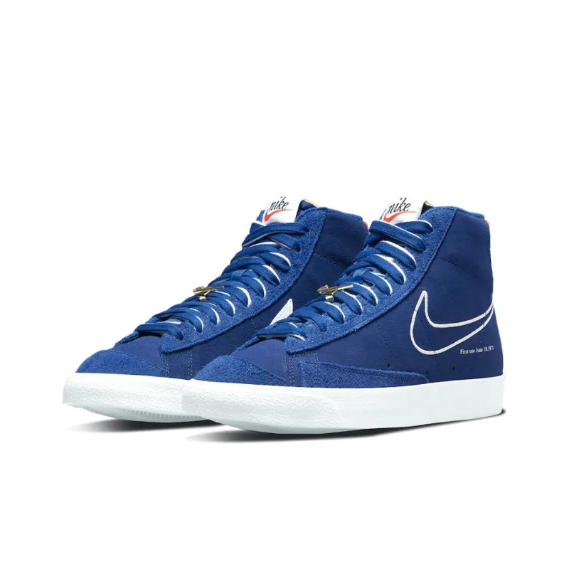 Nike Blazer Mid 77 First Use Deep Royal Blue-2