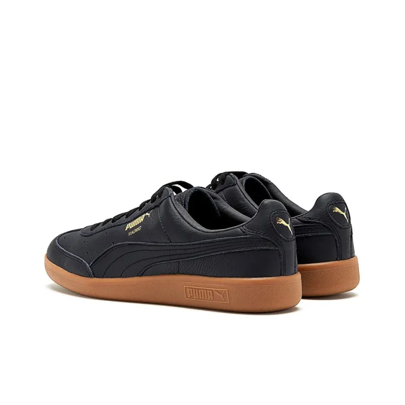 PUMA Madrid Premium Wear-resistant And Lightweight Low-Top Skateboard Shoes Men's Black-2