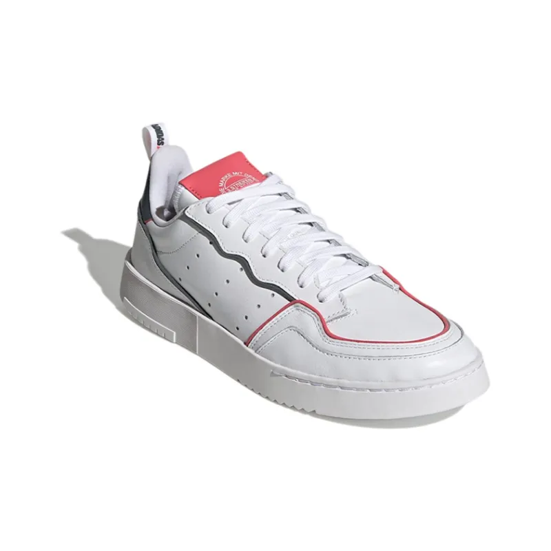 Supercourt Women's Adidas Originals 'White Hazy Rose'-2