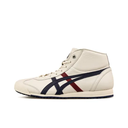 Onitsuka Tiger MEXICO 66 Skateboard Shoes Unisex Mid-Top Beige