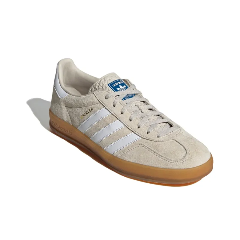 Adidas Originals Gazelle Indoor Clear Brown Cloud White Gum Women's-2