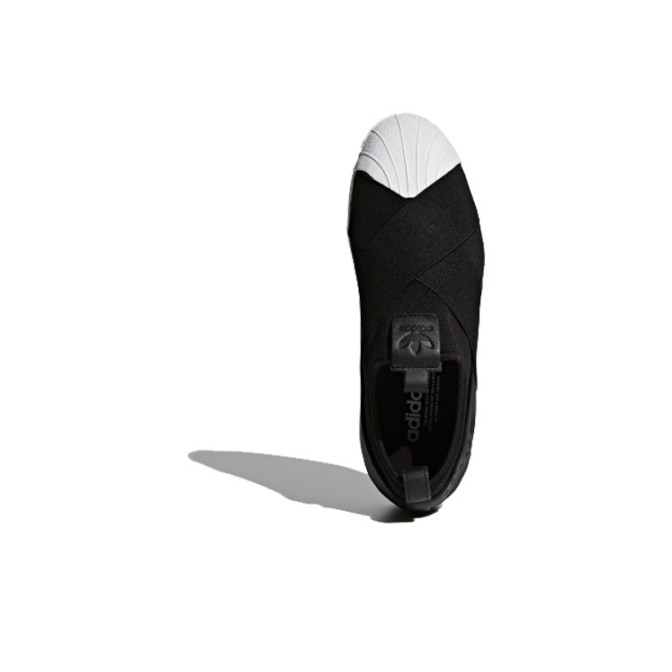 adidas SUPER STAR SLIPON　ブラック cq2487 Adidas Originals Superstar Slip-On 'Core Black' - POIZON