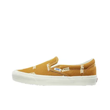Vans Slip On Multi Logo Brown