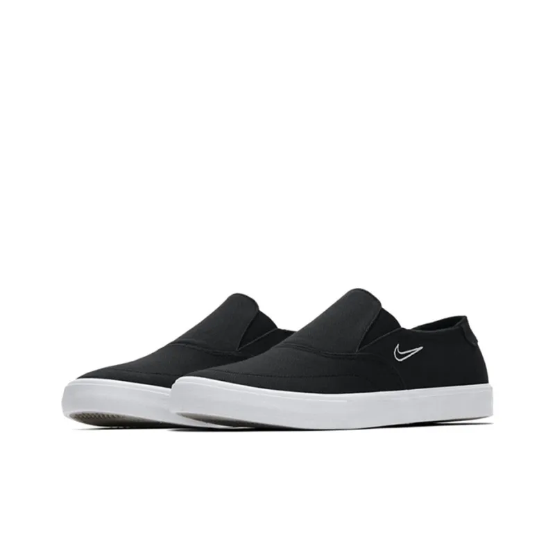 Nike Sb Portmore Ii Solarsoft Slip Black Light Bone-2