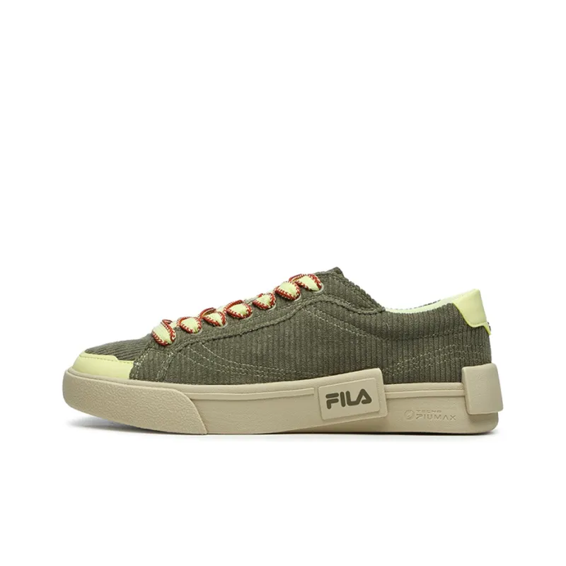 FILA FUSION Pop Skate Shoes 'Olive Green White'-0