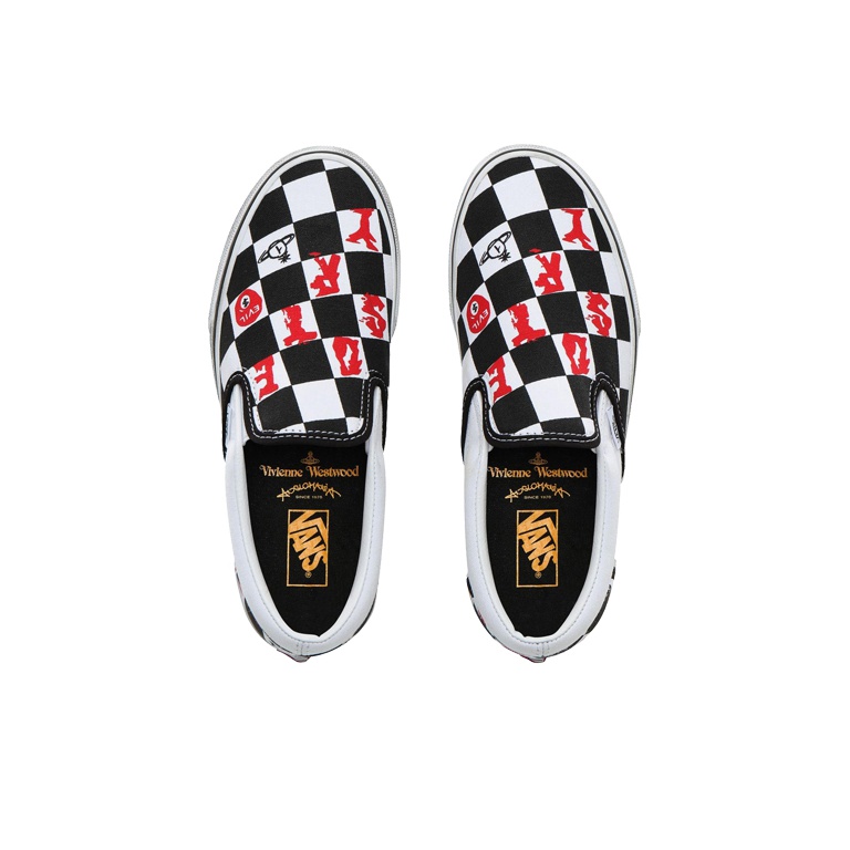 Vans Slip-On Vivienne Westwood X 'Anglomania' US W 11.5