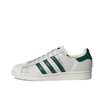 Adidas Superstar Off White Collegiate Green