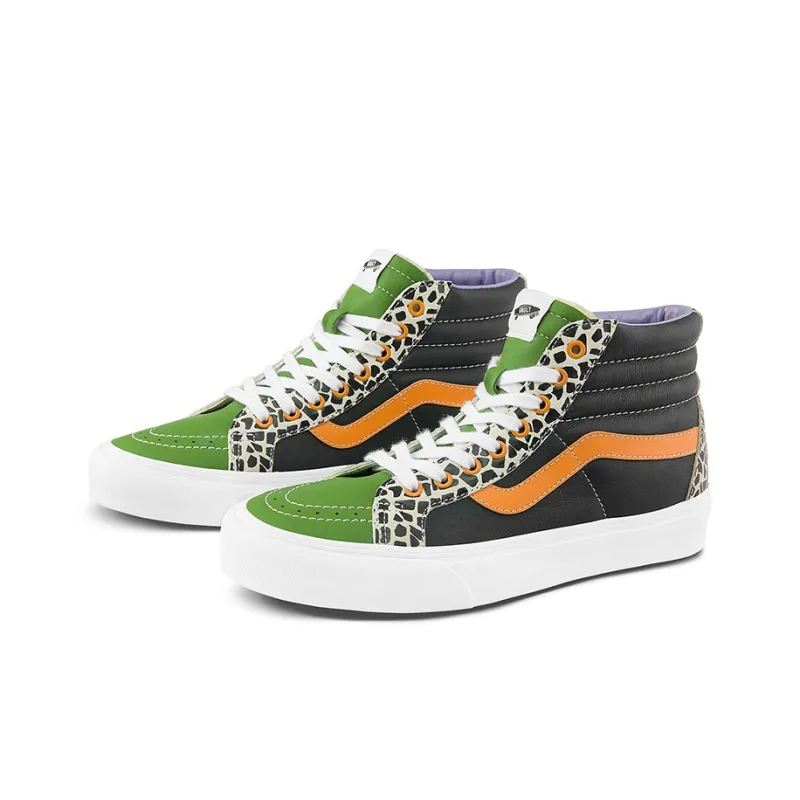 Sk8 Vans Hi Reissue Ef Vlt Lx 'Animal Print Cactus Black'-1
