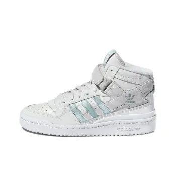 Adidas Originals Forum Mid 'Whitegray Light Blue' Women's