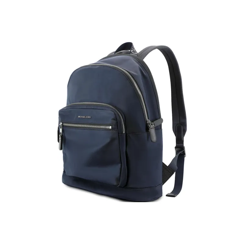 MICHAEL KORS Hudson Nylon Fabric Polyester Backpack Regular Men's Dark Blue-1