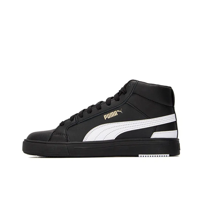 PUMA Serve Pro Lite Mid 'Black Team Gold'-0