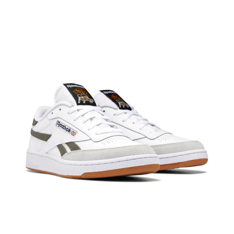 Reebok Club C Revenge 'White Army Green'-2