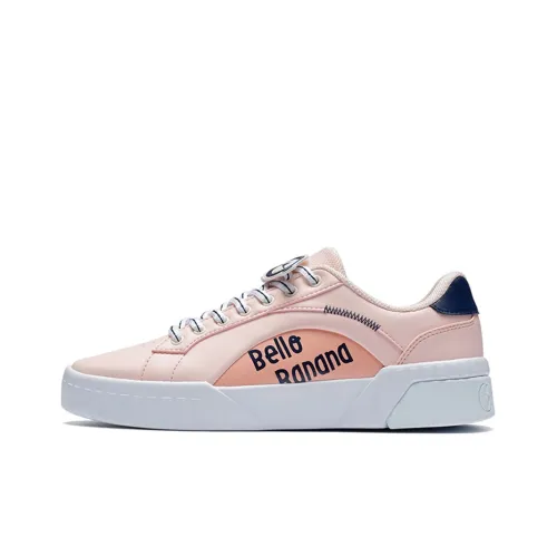 361° Skateboard Shoes Women's Low-Top Transparent Pink/Salt Pink